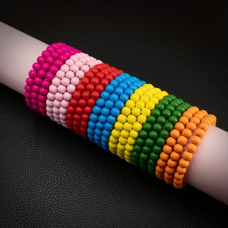 Wood Bead Bracelets