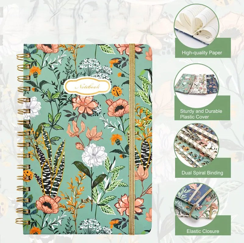 Floral Notebook